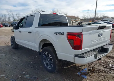 2024 Ford F-150 Stx from USA, damaged, VIN 1FTEW2LP9RKD06575